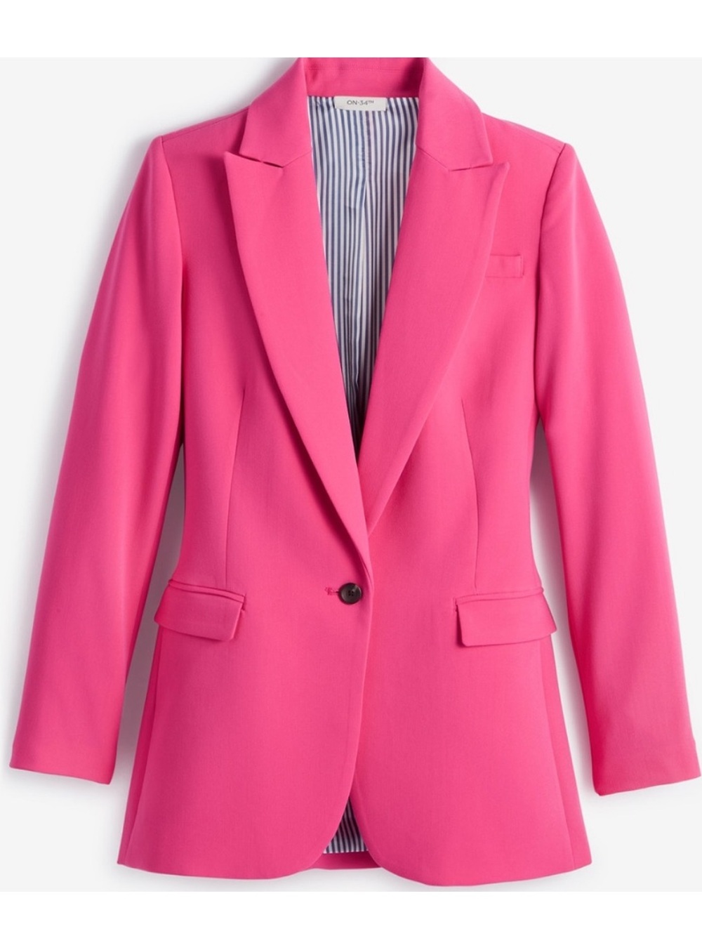 Women's Pink Boyfriend Blazer